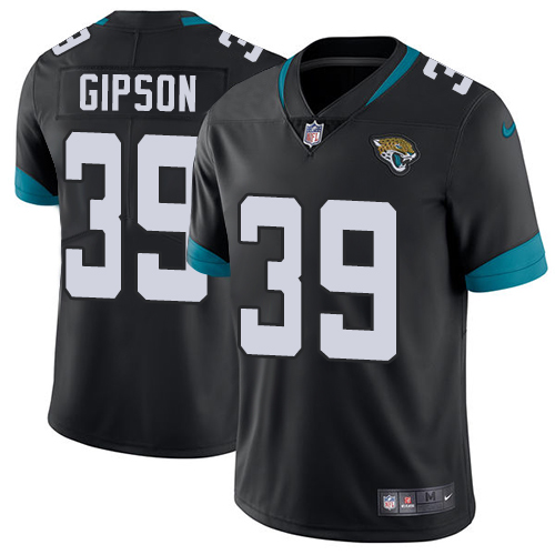 Nike Jaguars #39 Tashaun Gipson Black Alternate Men's Stitched NFL Vapor Untouchable Limited Jersey - Click Image to Close